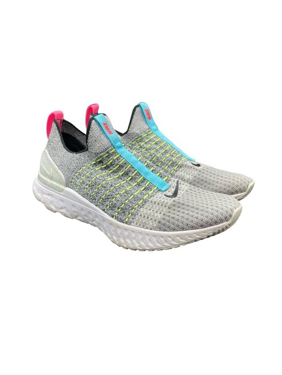 Nike React Phantom Run Flyknit 2 Crater Running Shoes CZ7865-100 Men’s Size 9.5